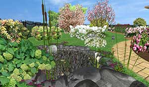 Работы выпускников курса Компьютерная ландшафтная визуализация в  Realtime Landscaping Architect учебного центра Успех